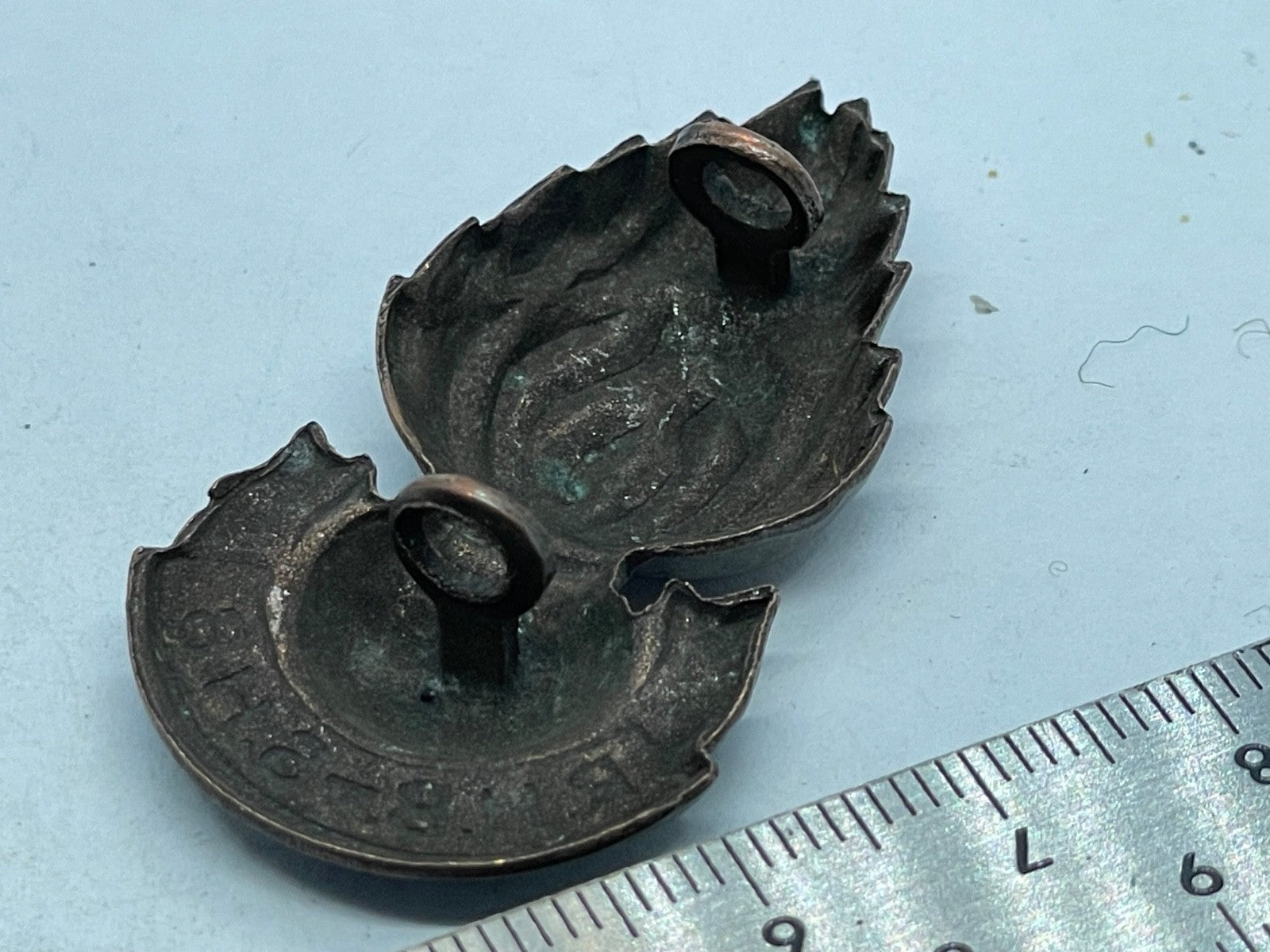 Original South African Africa Railways & Harbours Brigade Cap Badge - The Militaria Shop
