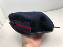 Load image into Gallery viewer, Genuine British Army Military Soldiers Beret Hat - Navy Blue - Size 62cm

