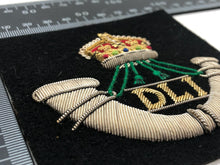 Load image into Gallery viewer, British Army Bullion Embroidered Blazer Badge - Durham Light Infantry
