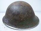 Mk3 Canadian / British Army Original WW2 Turtle Helmet High Rivet - The Militaria Shop