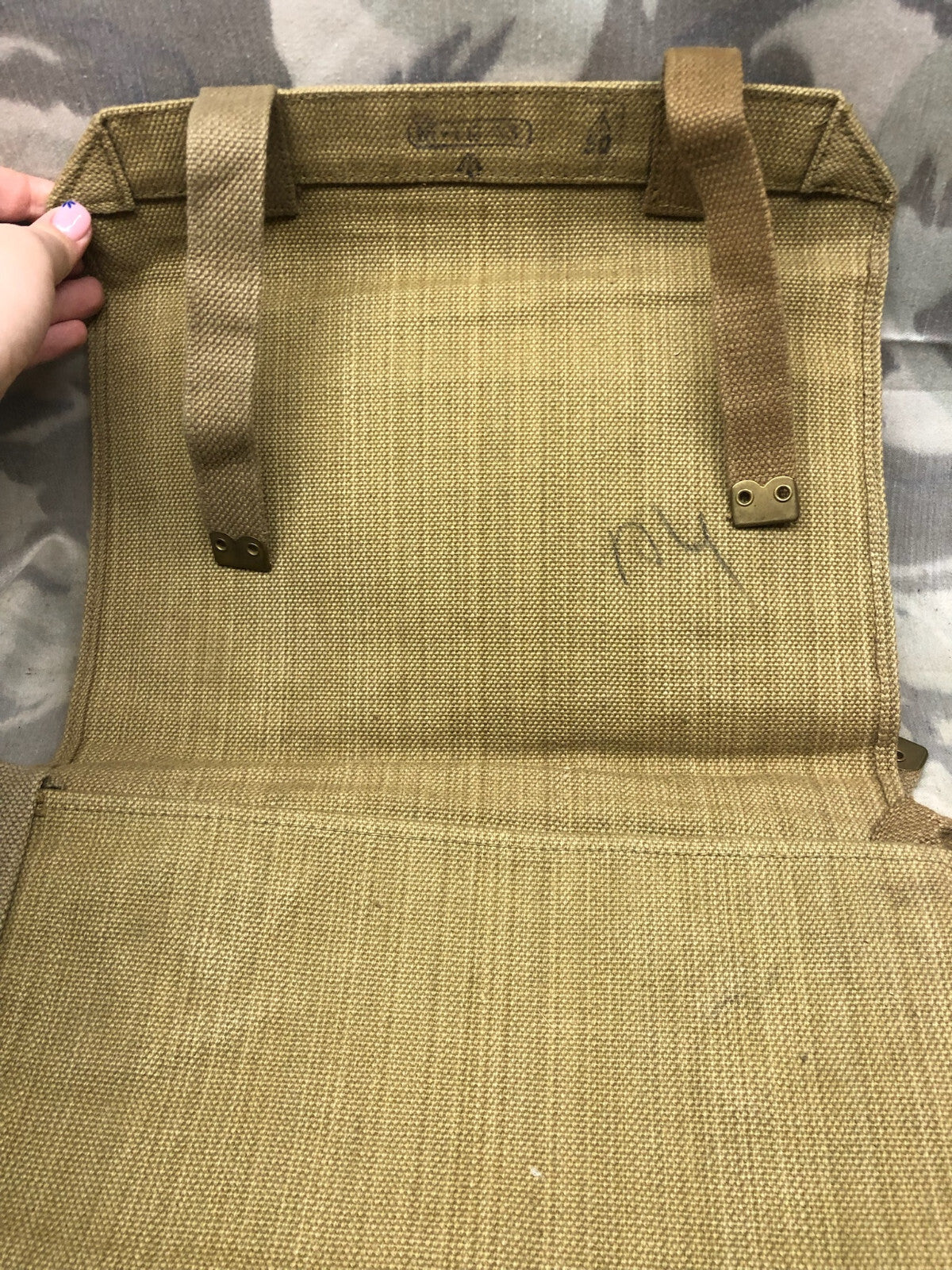 Original WW2 Dated British Army 37 Pattern Large Pack - Great Condition - The Militaria Shop