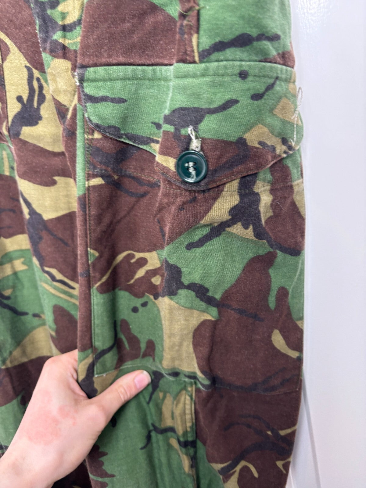 Genuine British Army 68 Pat DPM Camouflage Combat Trousers Size 1 - The Militaria Shop