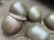 Charger l&#39;image dans la galerie, US Army M1 Helmet Style M1 Euroclone Helmet &amp; Liner Set - WW2 Reenactment
