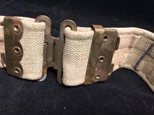 Load image into Gallery viewer, Original WW2 British Army 37 Pattern Combat Belt - 36&quot; Waist
