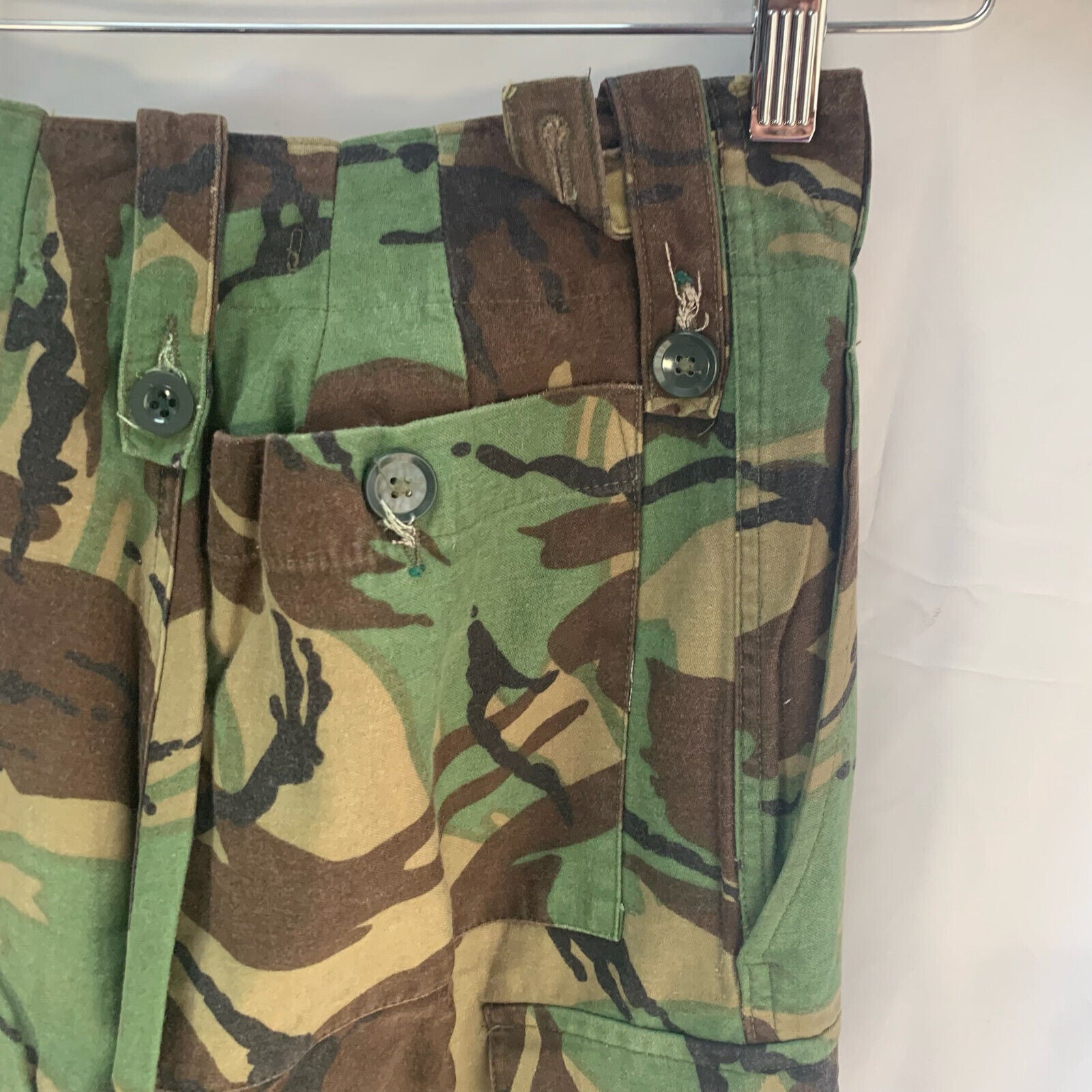 Genuine British Army 68 Pattern DPM Jungle Camouflaged Trousers - Size 29" Waist - The Militaria Shop