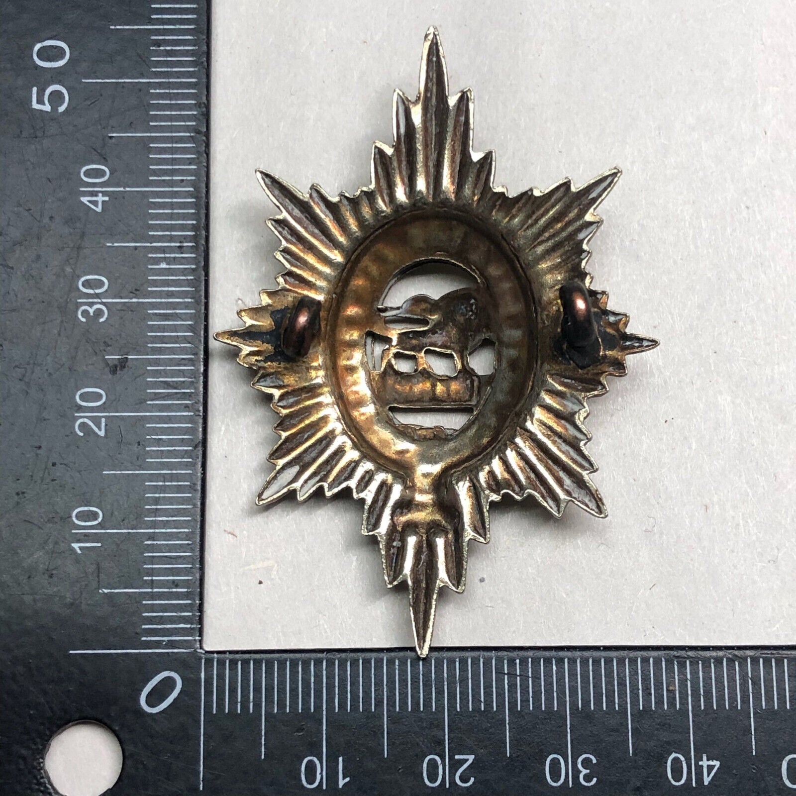 Original WW1 British Army Worcestershire Regiment Cap Badge - The Militaria Shop