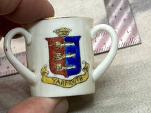 Load image into Gallery viewer, Original Vintage Crested China Ware Cup - Yarmouth - Isle of Wight
