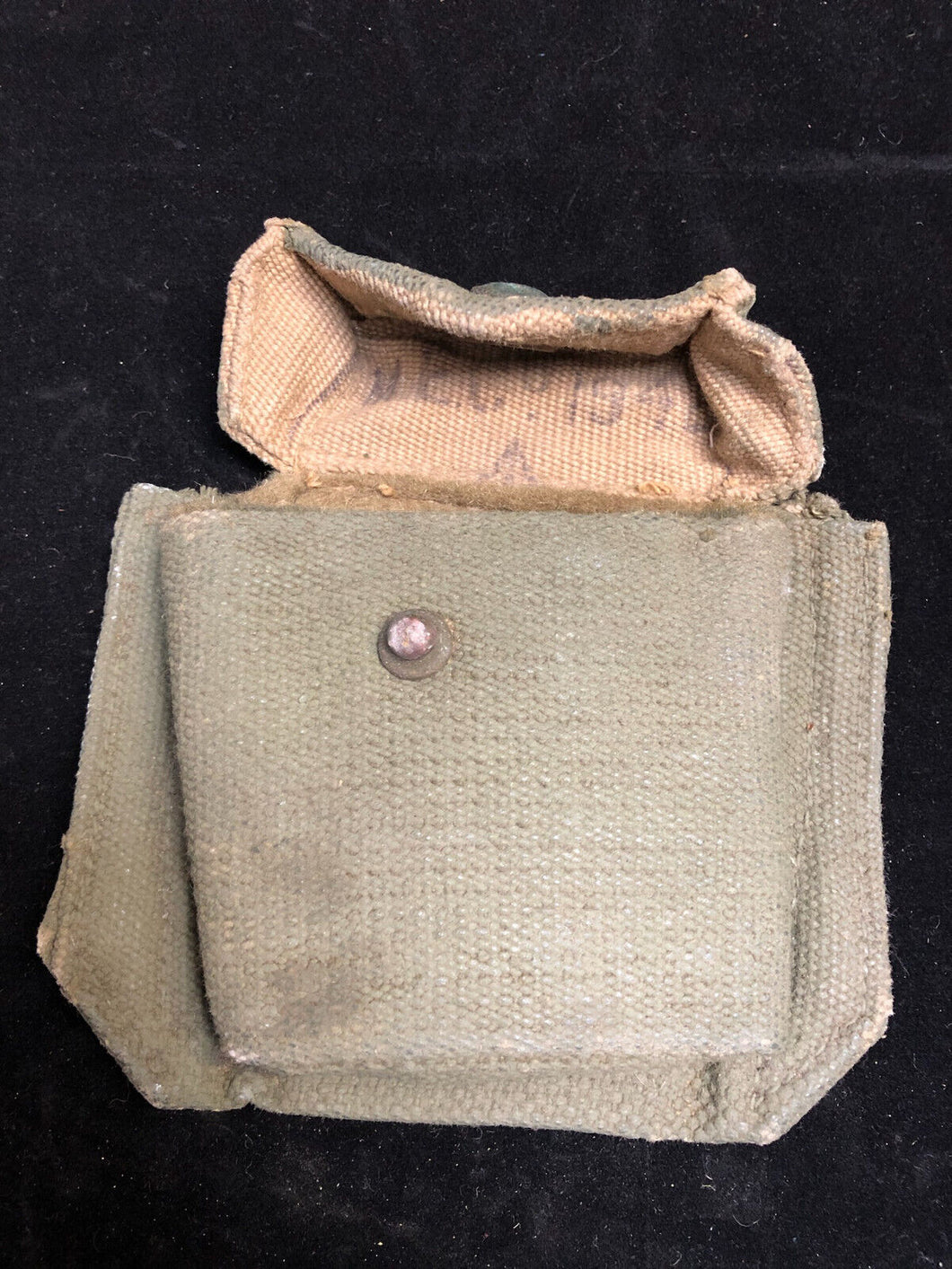 Original WW2 British Army 37 Pattern Pistol Ammo Pouch