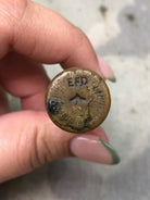 Original WW1 British Army SMLE Enfield Brass Oil Bottle - EFD Marked - The Militaria Shop