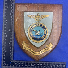 Load image into Gallery viewer, Genuine British Royal Navy Wall Plaque - British Pensacola Veterans
