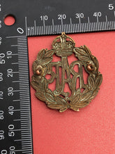 Load image into Gallery viewer, Original WW2 British Royal Air Force RAF Kings Crown Cap Badge
