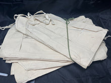 Load image into Gallery viewer, Original WW2 British Army Soldiers Wash Roll Kit Bag - New Old Stock - 1943 Date
