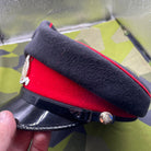 Original British Army Adjutant General Corps Peaked Cap - The Militaria Shop