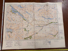 Original WW2 British Army GSGS Map of Scotland - Loch Maree & Achnasheen - The Militaria Shop