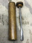 Original WW1 British Army SMLE Enfield Brass Oil Bottle - P-H Maker Marked - The Militaria Shop