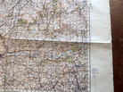 Original WW2 British Army OS Map of Great Britain - Carmarthen - The Militaria Shop