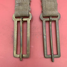 Load image into Gallery viewer, Original WW2 British Army 37 Pattern Webbing Brace Adaptors Pair
