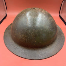 Load image into Gallery viewer, Original British Army WW2 Soldiers Military Combat Helmet - Rolled Edged
