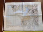 Original WW2 British Army GSGS OS Map of Great Britain - Lancaster & Barrow - The Militaria Shop