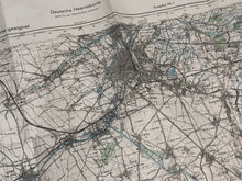 Load image into Gallery viewer, Original WW2 German Army Map of Douai, France
