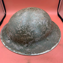 Load image into Gallery viewer, Original British Army WW2 Soldiers Military Combat Mk2 Brodie Helmet - SA Made
