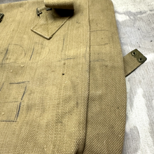 Load image into Gallery viewer, Original WW2 British Army 37 Pattern Webbing Large Pack - Wartime Dated
