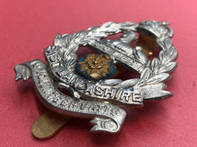 Load image into Gallery viewer, WW2 British Army Cap Badge - East Lancashire - 1st Volunteer Batallion
