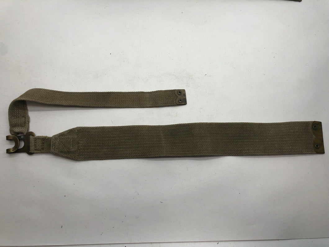 Original British Army 37 Pattern Single L Strap - WW2 Pattern