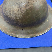 Load image into Gallery viewer, Original WW2 British Army Mk2 Brodie Combat Helmet - South African Made
