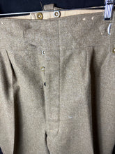 Load image into Gallery viewer, Genuine British Army Officers Purchased Battledress Serge Trousers - 42&quot; Waist - The Militaria Shop
