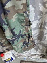 Load image into Gallery viewer, Genuine US Army Camouflaged Overgarment Protective - Large - 38&quot; Waist
