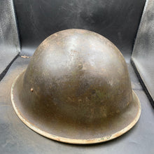 Load image into Gallery viewer, Original WW2 British/Canadian Army Mk3 &quot;Turtle&quot; Combat Helmet - The Militaria Shop
