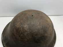 Load image into Gallery viewer, Original WW2 British / Canadian Army Combat Helmet Mk3
