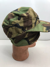 Charger l&#39;image dans la galerie, Original British Army 1968 68 Pattern Cold Weather Combat Camouflaged Cap
