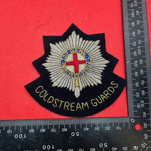 Load image into Gallery viewer, British Army Bullion Embroidered Blazer Badge - Coldstream Guards
