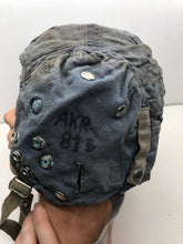 Load image into Gallery viewer, Original Royal Air Force RAF Cold War Period G Type Blue Jet Flying Helmet 22C
