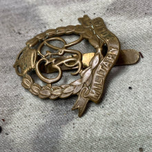 Load image into Gallery viewer, Original WW2 British Army Military Police Cap Badge
