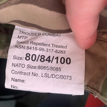 Load image into Gallery viewer, Genuine British Army MTP Camouflage Combat Trousers IR Treated - 80/84/100
