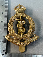 Load image into Gallery viewer, Original WW1 / WW2 British Army RAMC Royal Army Medical Corps Cap Badge
