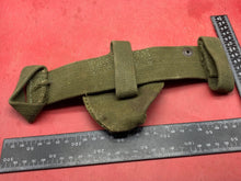 Charger l&#39;image dans la galerie, Original French Army Pick Axe Belt Mounted Webbing Carrier
