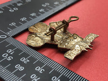 Load image into Gallery viewer, Original WW2 British Army Royal Regiment of Wales Cap Badge
