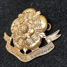 Original WW1 British Army Cap Badge - Lancashire Hussars - The Militaria Shop
