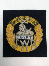 Load image into Gallery viewer, British Army Bullion Embroidered Blazer Badge - South Wales Borderers
