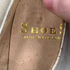 Genuine British Army Summer White Dress Shoes - Size 230 - Approx UK 4.5 - The Militaria Shop