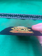 British Army Bullion Embroidered Blazer Badge -13th 18th The Kings Royal Hussars - The Militaria Shop