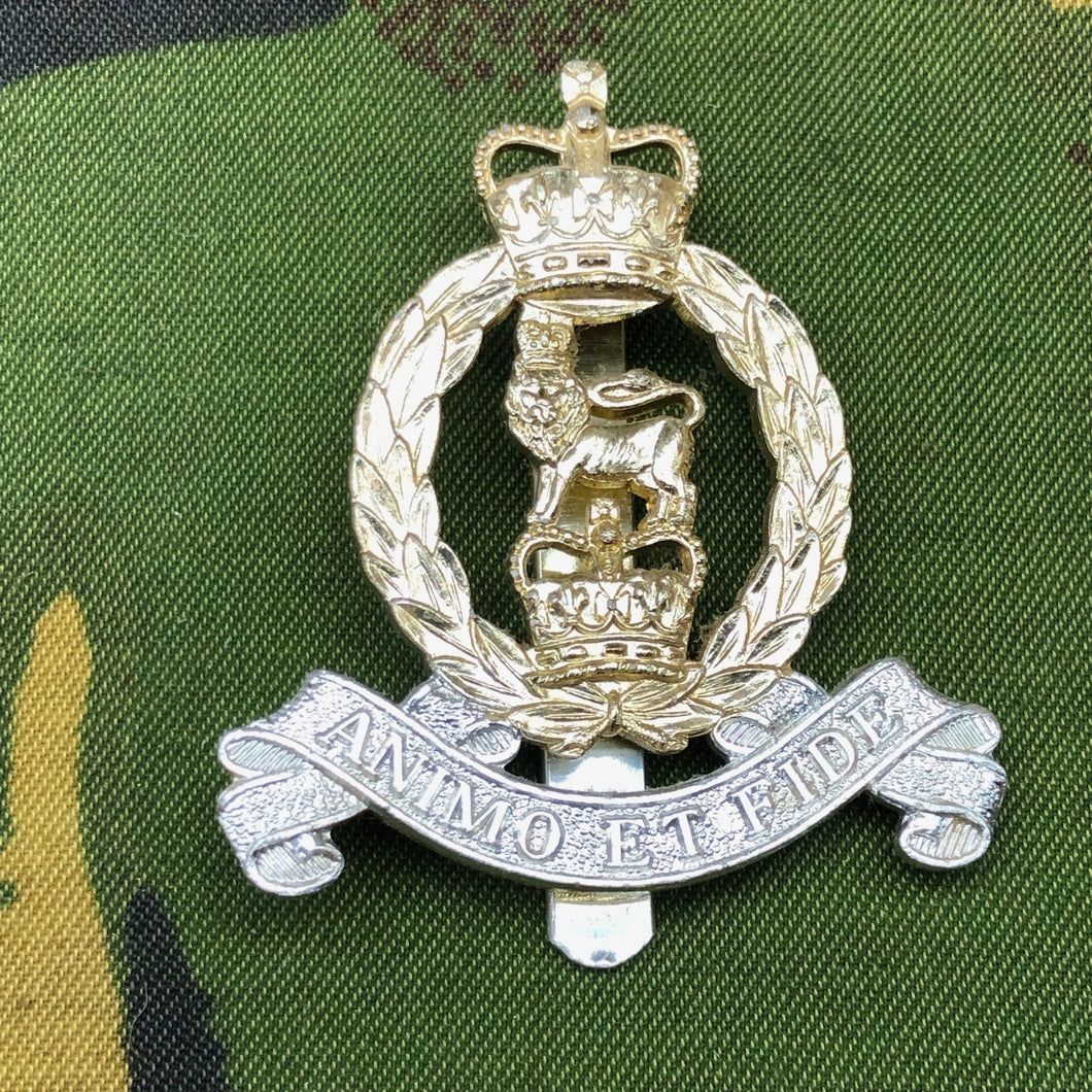 Original British Staybrite Army Cap Badge - Adjutant General's Corps - The Militaria Shop