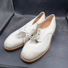 Genuine British Army Summer White Dress Shoes - Size 230 - Approx UK 4.5 - The Militaria Shop