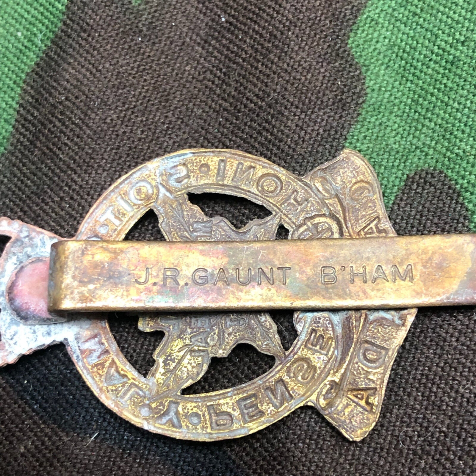 Original Canadian Army Royal Montreal Regiment Beret / Cap Badge - The Militaria Shop