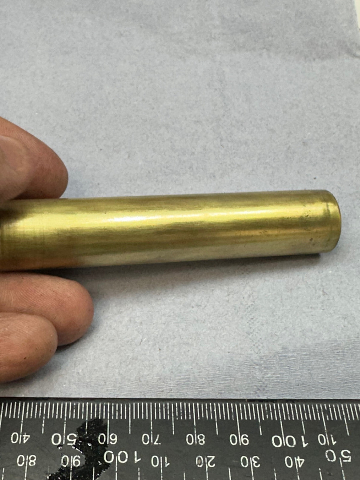 Original WW1 British Army SMLE Enfield Brass Oil Bottle - H.J&S - The Militaria Shop