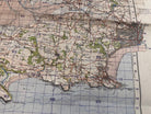Original WW2 British Army GSGS OS Map of Great Britain - Llanelly - The Militaria Shop